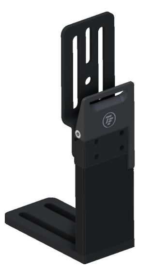 Therafin-34346-Hip Guide Bracket, Locking Rem, 3.5" Thick, 1/2" Offset, 3" Pad Mount, EA