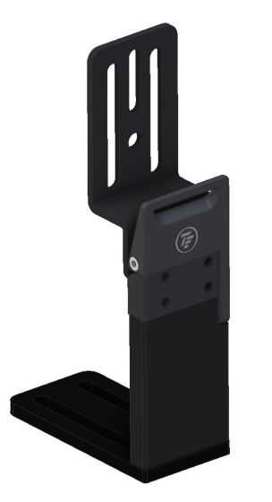 Therafin-34348-Hip Guide Bracket, Locking Rem, 3.5" Thick, 1" Offset, 3" Pad Mount, EA