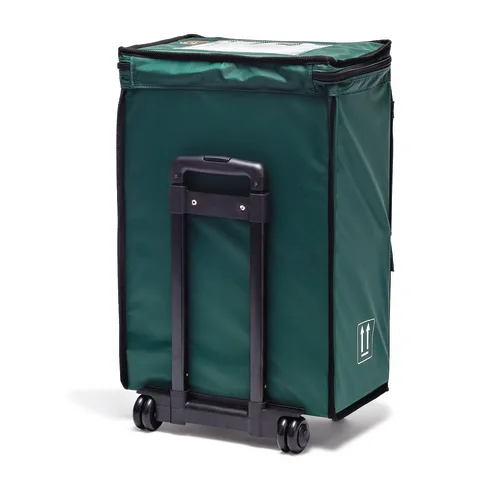 Marketlab-1985 Wheeled Specimen Transport Tote • 15.5"W x 9.5"D x 22"H, 1/ea