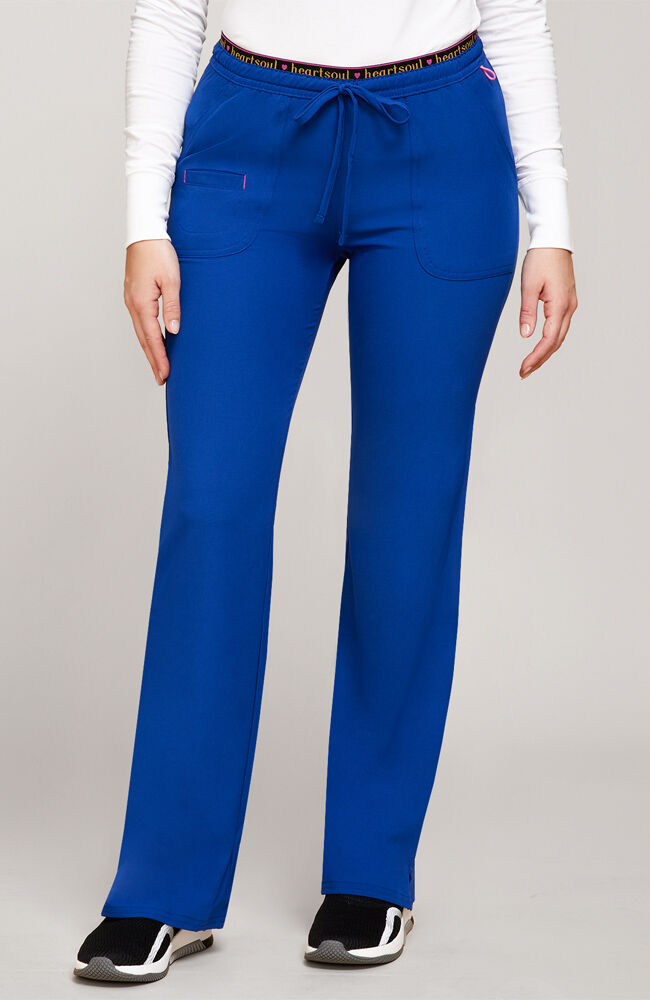 Break On Through by HeartSoul Women's Heart Breaker Drawstring Scrub Pant - Tall