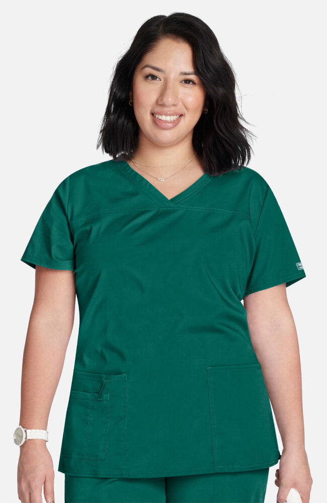 Cherokee Medical Allura Women’s Three front pockets V-Neck Top