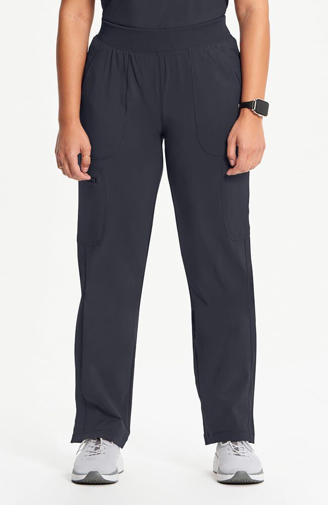Infinity Women's Mid Rise Tapered Leg Pull-On Scrub Pant - Regular