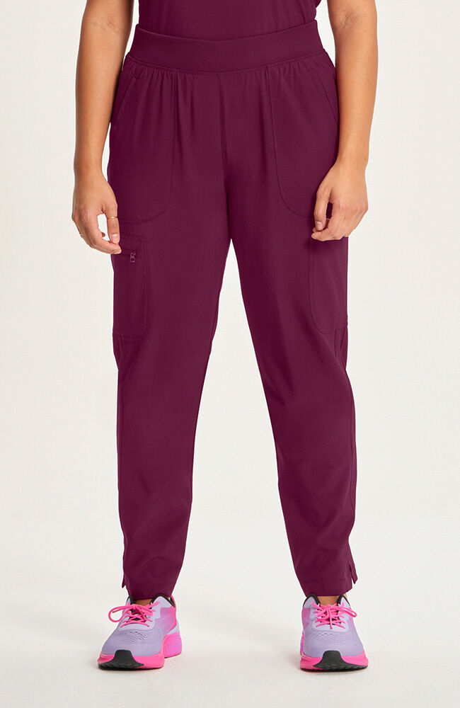 Infinity Women's Mid Rise Tapered Leg Pull-On Scrub Pant - Regular