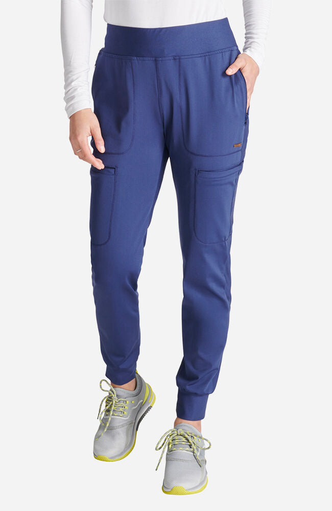 Cherokee Medical FORM Women's Mid Rise Jogger Scrub Pant - Tall