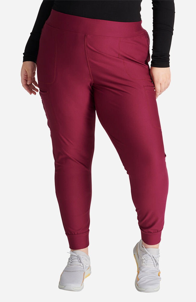 Cherokee Medical FORM Women's Mid Rise Jogger Scrub Pant - Tall
