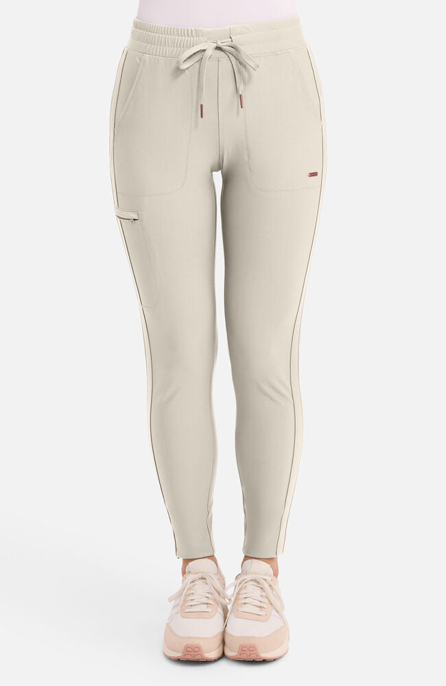 Cherokee Medical FORM Women's Mid Rise Tapered Leg Drawstring Scrub Pant - Regular