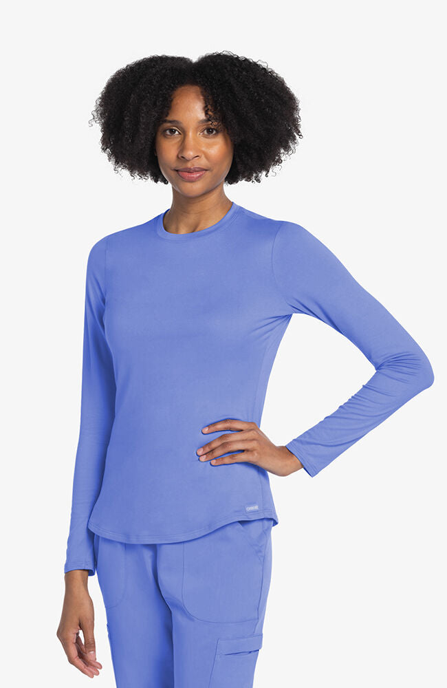 Cherokee Medical BASICS Women's Long Sleeve Underscrub Knit Tee