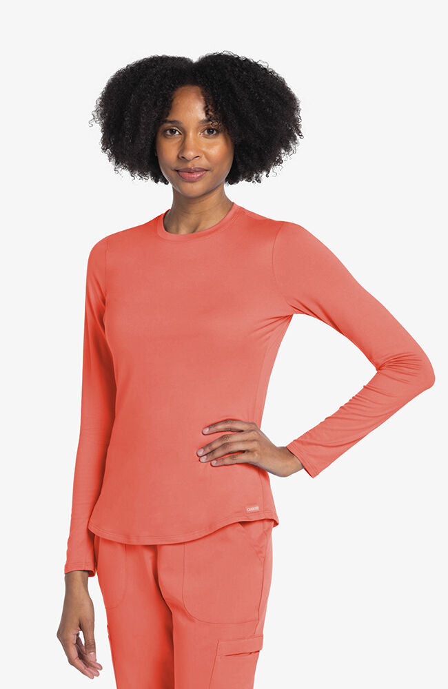 Cherokee Medical BASICS Women's Long Sleeve Underscrub Knit Tee