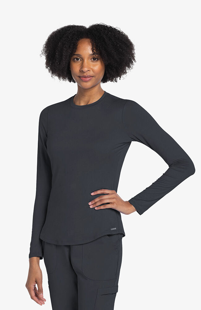 Cherokee Medical BASICS Women's Long Sleeve Underscrub Knit Tee
