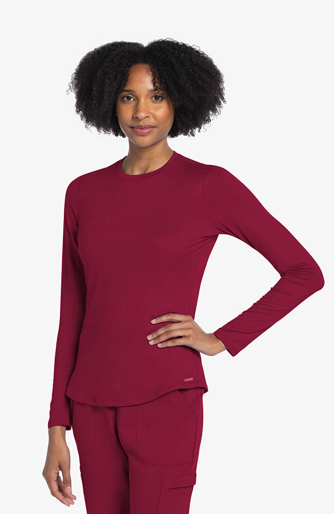 Cherokee Medical BASICS Women's Long Sleeve Underscrub Knit Tee