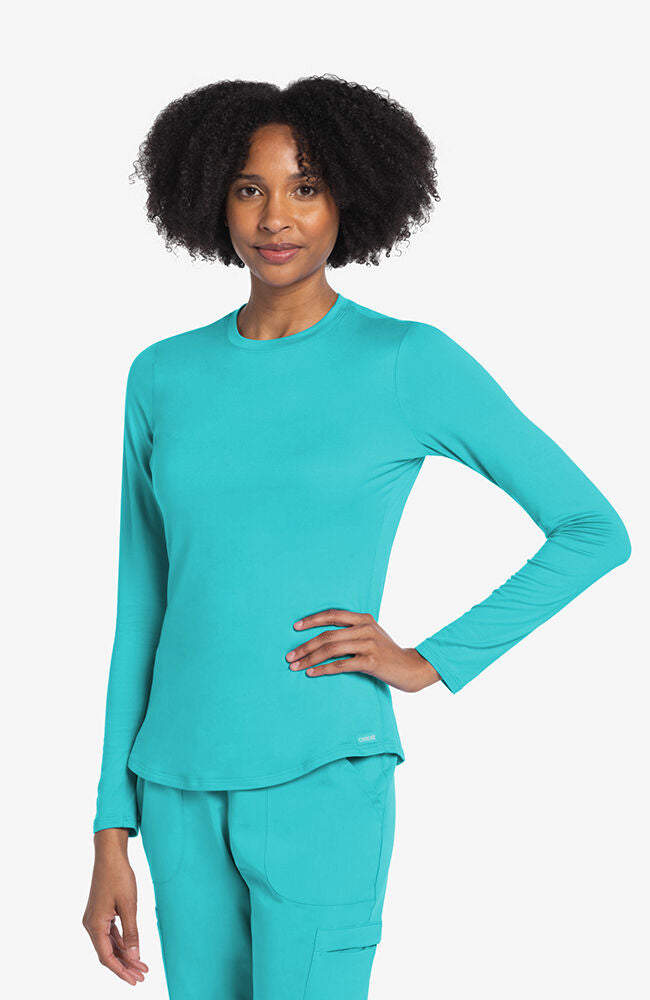 Cherokee Medical BASICS Women's Long Sleeve Underscrub Knit Tee
