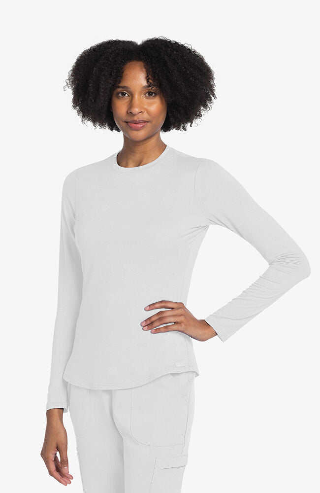 Cherokee Medical BASICS Women's Long Sleeve Underscrub Knit Tee