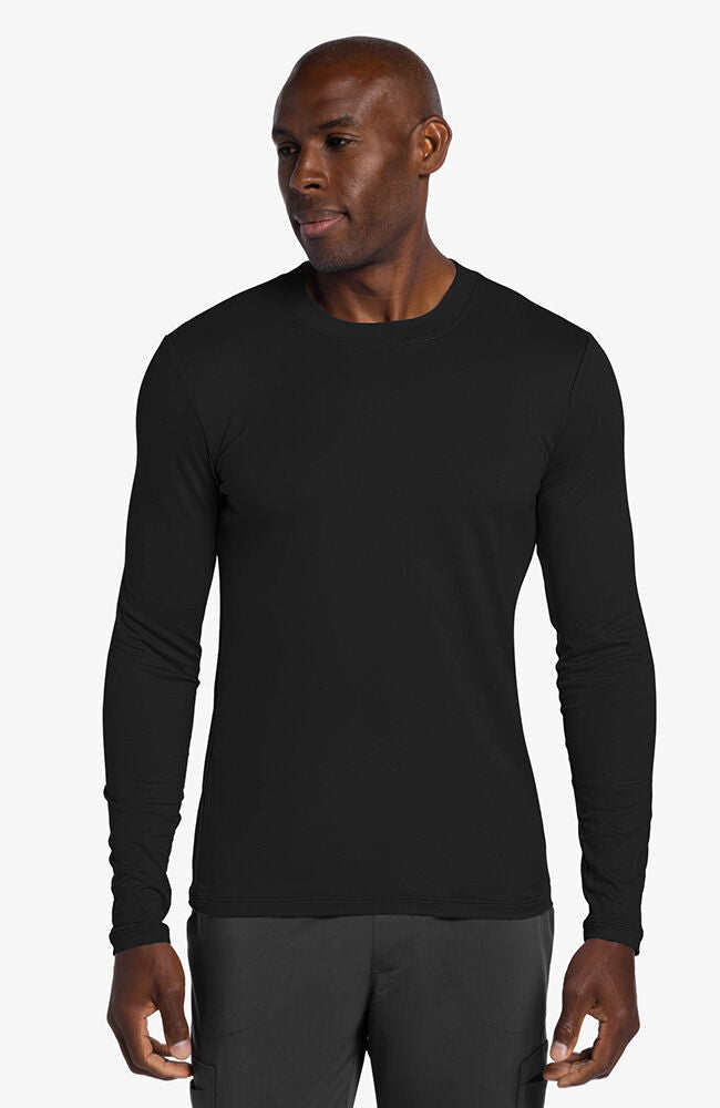 Cherokee Medical Basics Men's Long Sleeve Underscrub Knit Tee