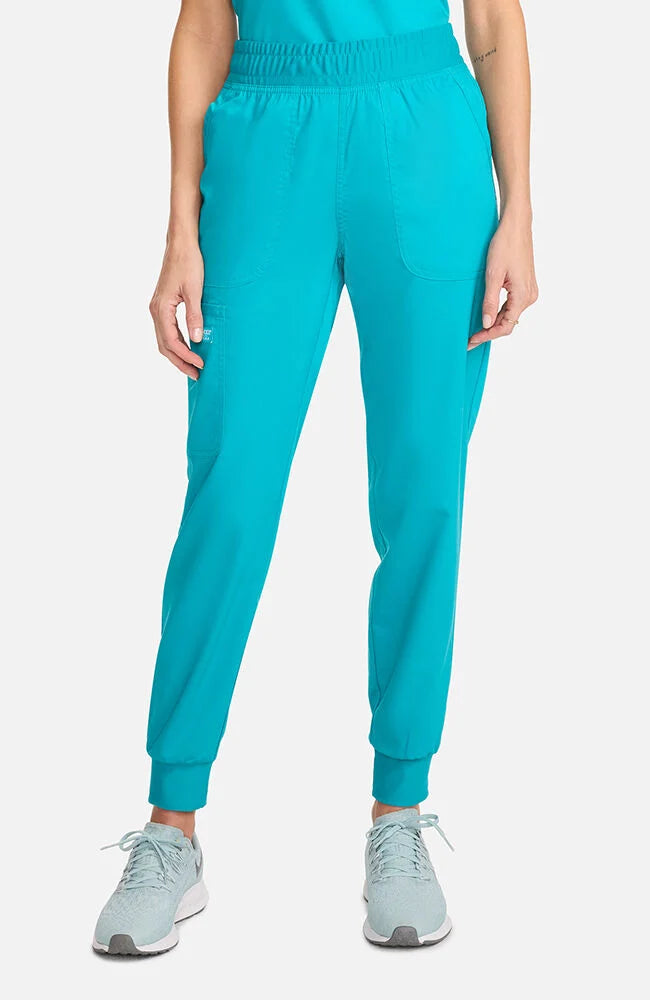Cherokee Medical Women's Mid Rise Jogger Scrub Pant, Regular