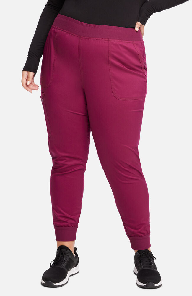Cherokee Medical Women's Mid Rise Jogger Scrub Pant, Regular
