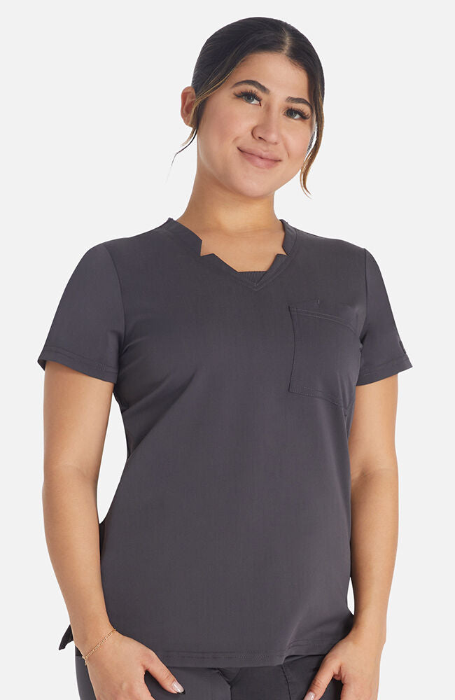 Balance by Dickies Women's Notched V-Neck Scrub Top
