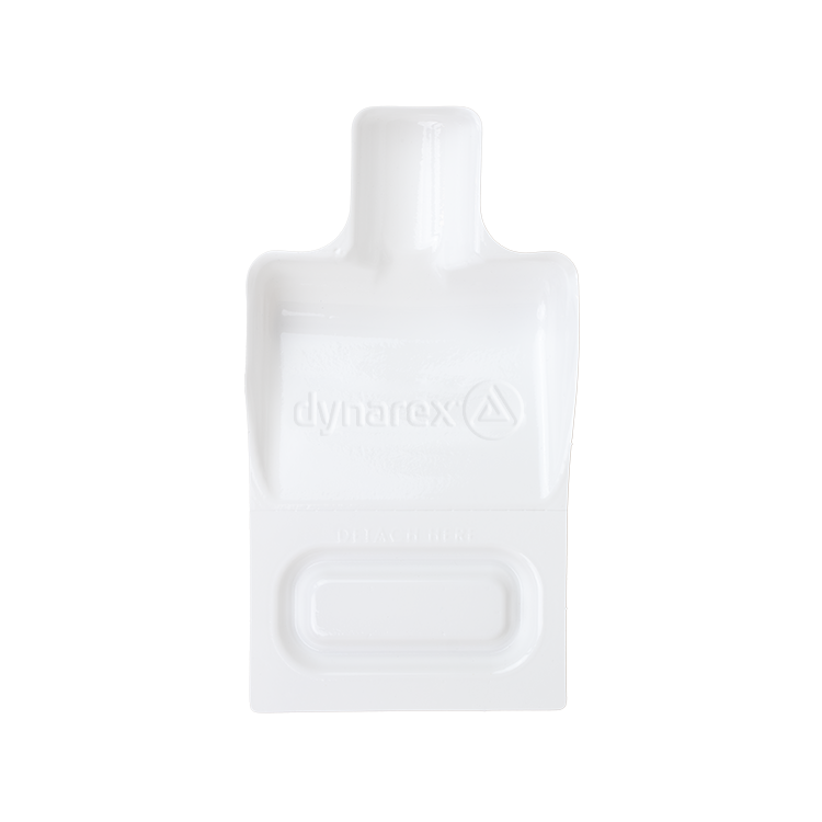 Dynarex 4721 Biohazard Scoop and Scraper, Case of 1000