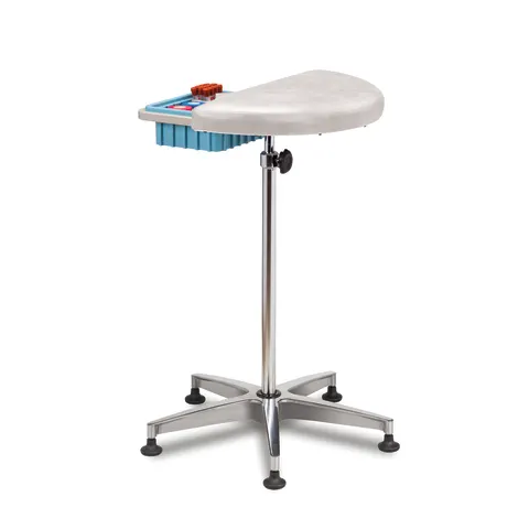 Marketlab Half Round Stationary Padded Phlebotomy Stand