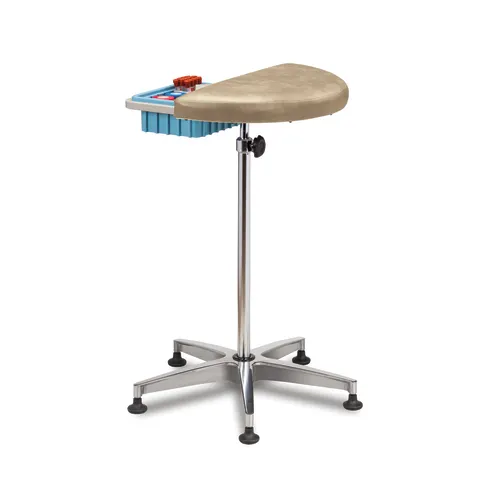 Marketlab Half Round Stationary Padded Phlebotomy Stand