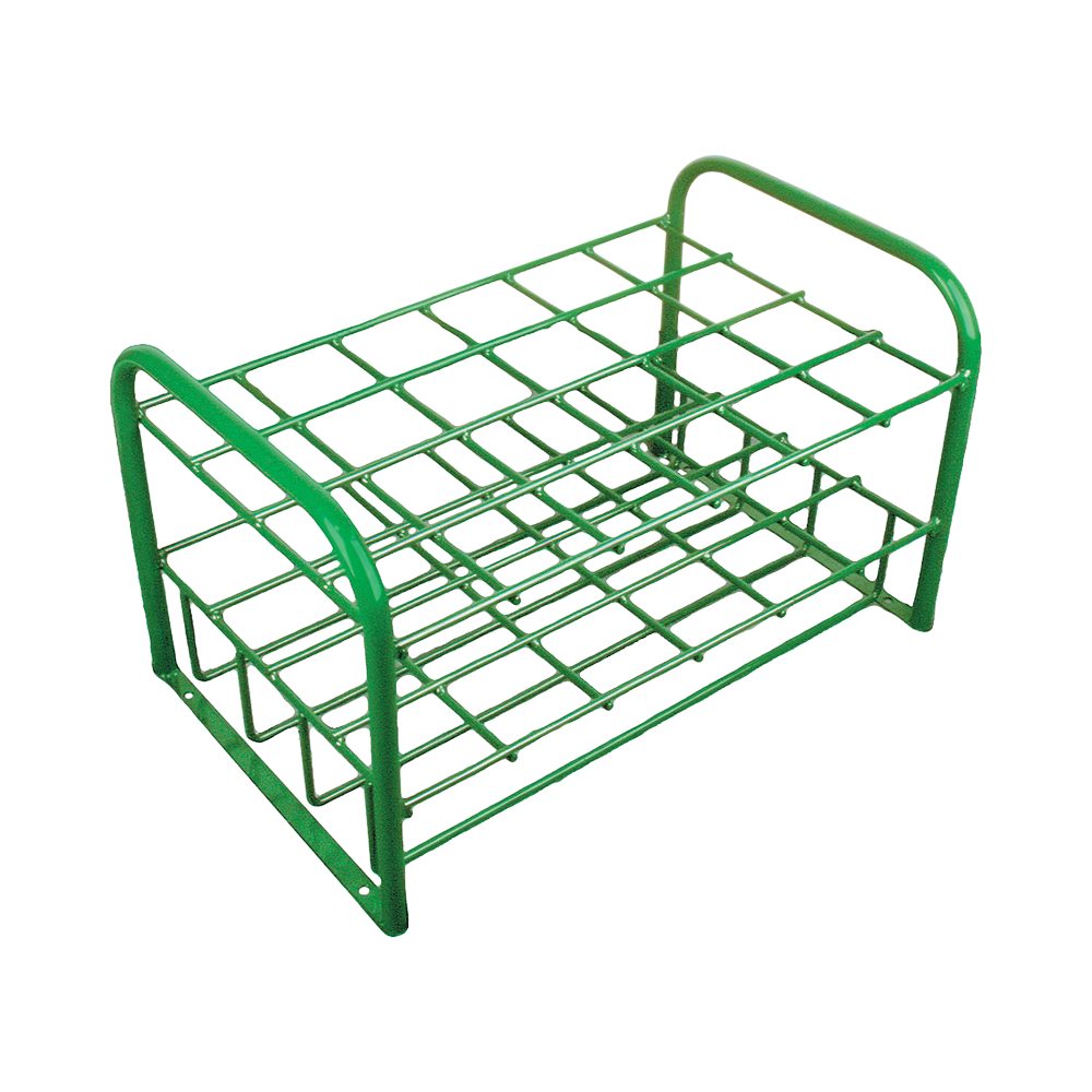Mada Medical- 2009-Green painted cylinder stand for 24 M7, M9, C, D, E size cylinders 1/Ea