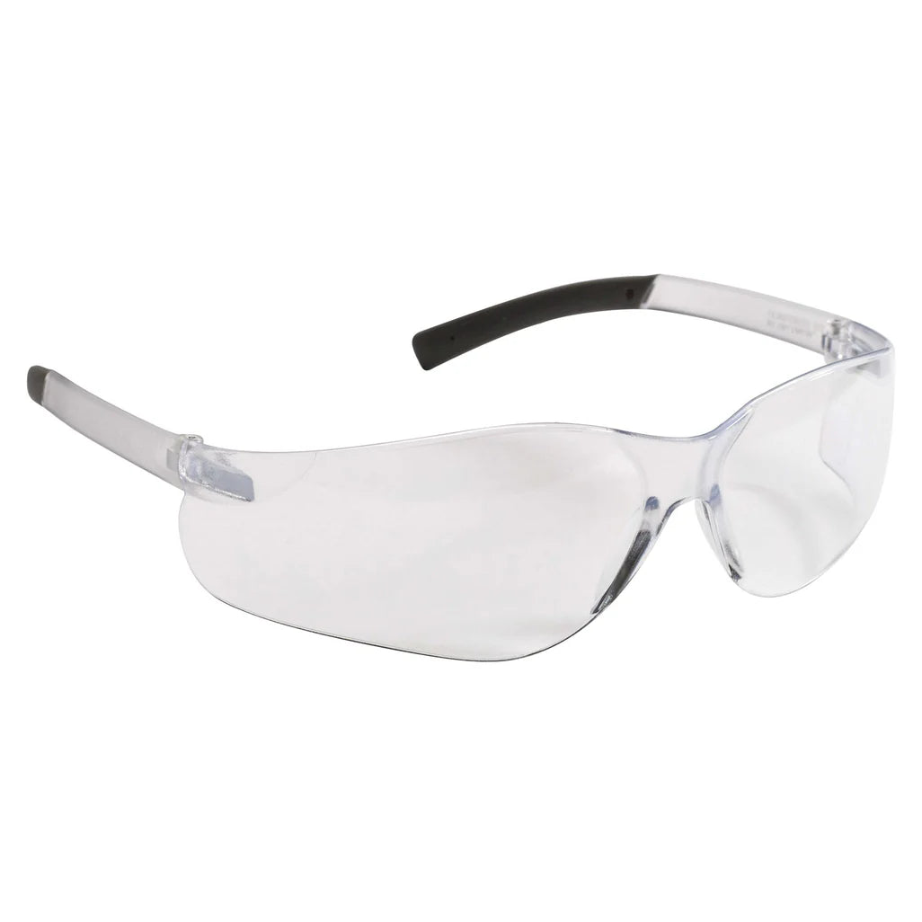 Ansell 25650 Safety Glasses Clear Lens Clear Temples – 1 ea, 12/bx, 144/cs