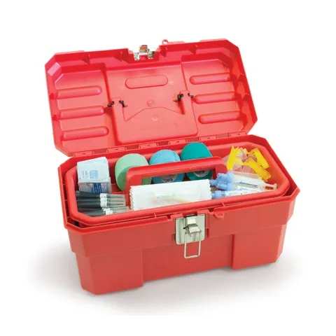 Marketlab-20325 Phlebotomist's Toolbox, 14"W x 8.125"D x 8.125"H • With Tray and Locking Capability, 1/ea