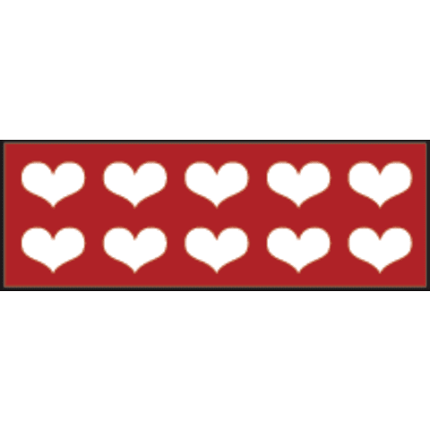 Sharn/Marketlab Sheet Tape, Specialty Symbols