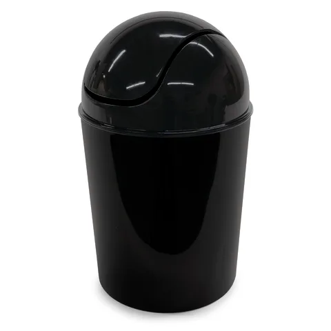 Marketlab-20597 Accessories for Titan Carts, Swing-Lid Waste Can, 1/ea