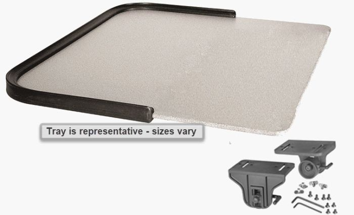 Therafin Tray, Grey, 18W X 16D W/ No BC