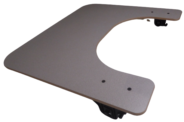 Therafin Tray, Grey, 18W x 16D w/ 9x6 BC