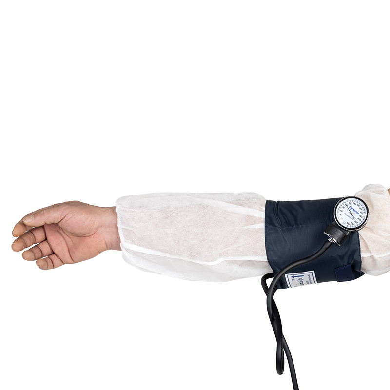 Dynarex-2136 BP Cuff Barrier Sleeve - Non-Woven (100 Pcs/Pk 5 Pks/Cs)
