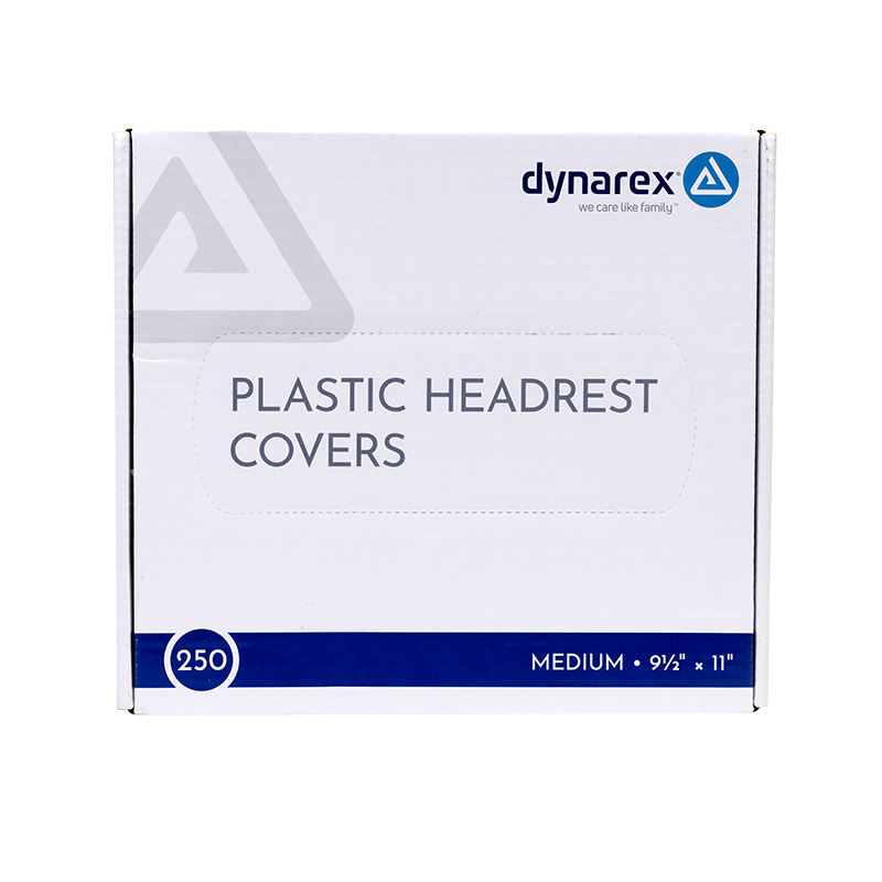 Dynarex Plastic Headrest Covers