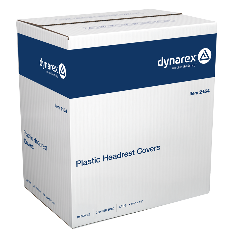 Dynarex Plastic Headrest Covers