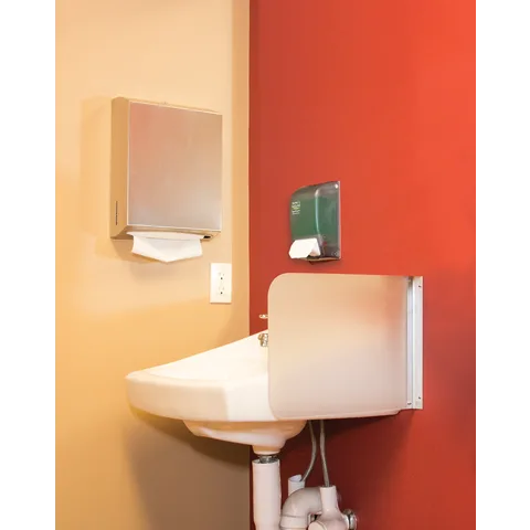 Marketlab-21648 Wall-Mount Splash Guard • 15.875"W x 12"H (1/ea)