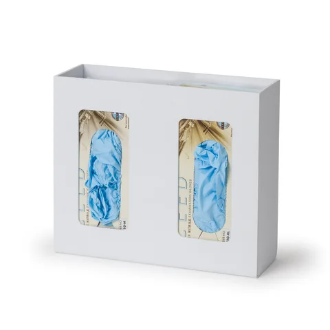 Marketlab-21717 Top-Loading Double Glove-Box Holder • 11.75"W x 4"D x 10"H (1/ea)