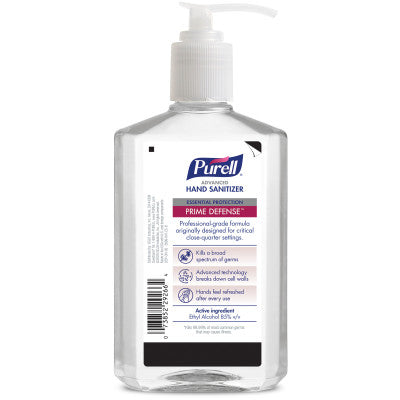 Gojo-3699-12 PURELL Prime Defense™ Advanced Hand Sanitizer, 12 fl oz Table Top Pump Bottle (12/cs)
