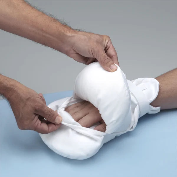 Posey/TIDI Products-2825 Peek-A-Boo Mitt (Mesh), Single Padded, Adult, Cloth (Continental US + HI Only) , pair
