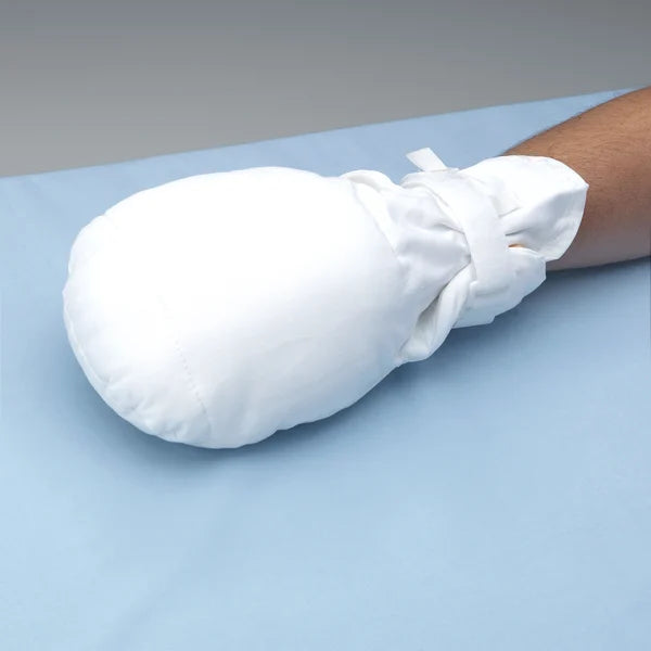 Posey/TIDI Products-2810 Diversionary Mitt, Fill Style, Polystyrene Bead, Hook and Loop Wrist Closure, No Finger Separators, One Size Fits Most Adults, Machine Washable (Continental US + HI Only) , pair