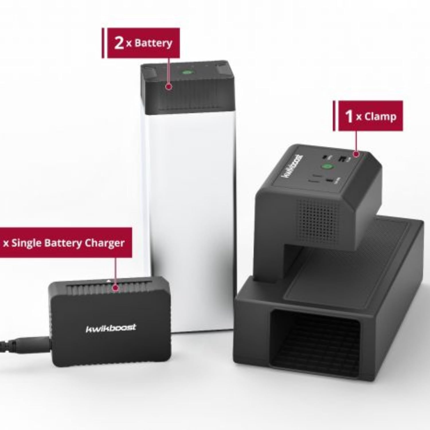 Luxor-KBEP-2B1C1 KwikBoost EdgePower Personal Use Bundle