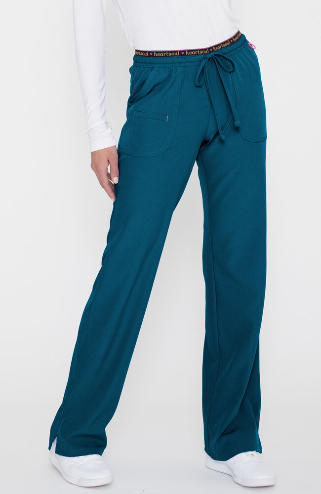 Break On Through by HeartSoul Women's Heart Breaker Drawstring Scrub Pant - Tall