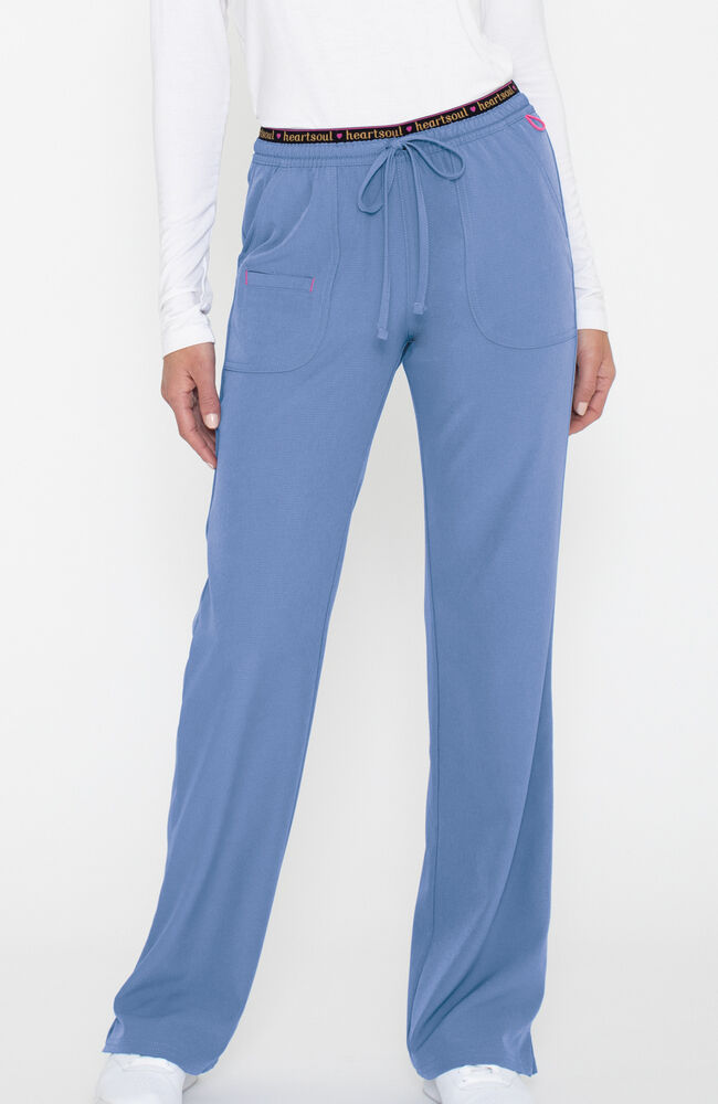 Break On Through by HeartSoul Women's Heart Breaker Drawstring Scrub Pant - Tall