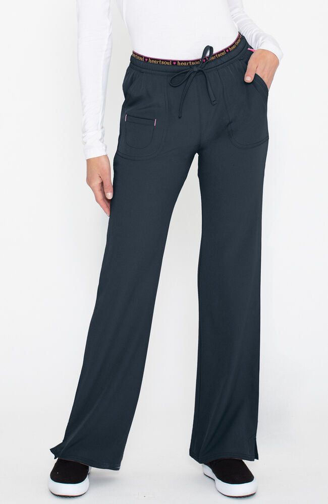 Break On Through by HeartSoul Women's Heart Breaker Drawstring Scrub Pant - Tall