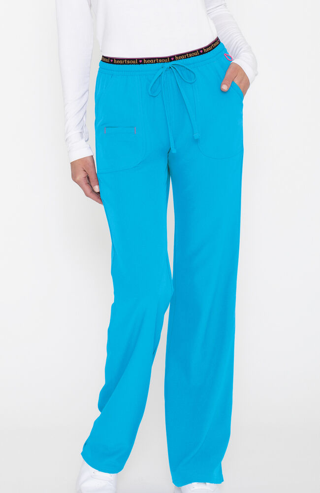 Break On Through by HeartSoul Women's Heart Breaker Drawstring Scrub Pant - Tall