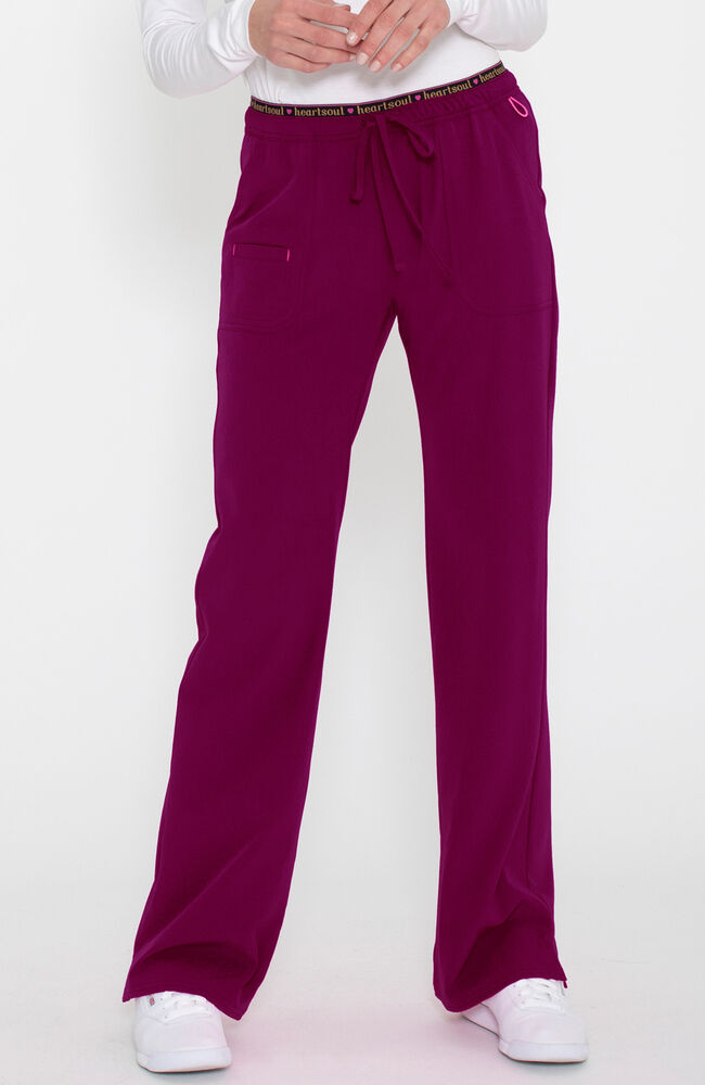 Break On Through by HeartSoul Women's Heart Breaker Drawstring Scrub Pant - Tall