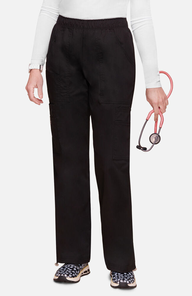 Cherokee Medical WW Core Stretch Women's Elastic Waist Scrub Pant - Petite