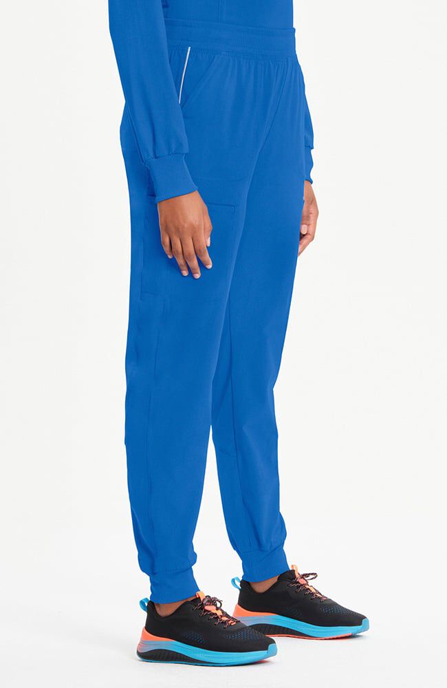Infinity Women's Rib Trim 6-Pocket Jogger Scrub Pant - Regular