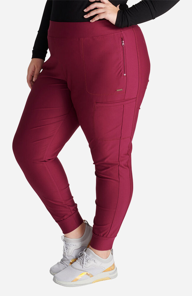 Cherokee Medical FORM Women's Mid Rise Jogger Scrub Pant - Tall