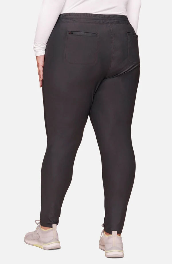 Cherokee Medical FORM Women's Mid Rise Tapered Leg Drawstring Scrub Pant - Petite