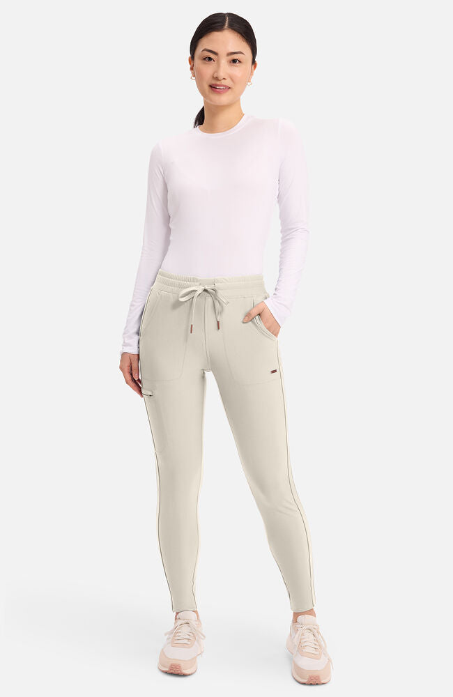 Cherokee Medical FORM Women's Mid Rise Tapered Leg Drawstring Scrub Pant - Regular