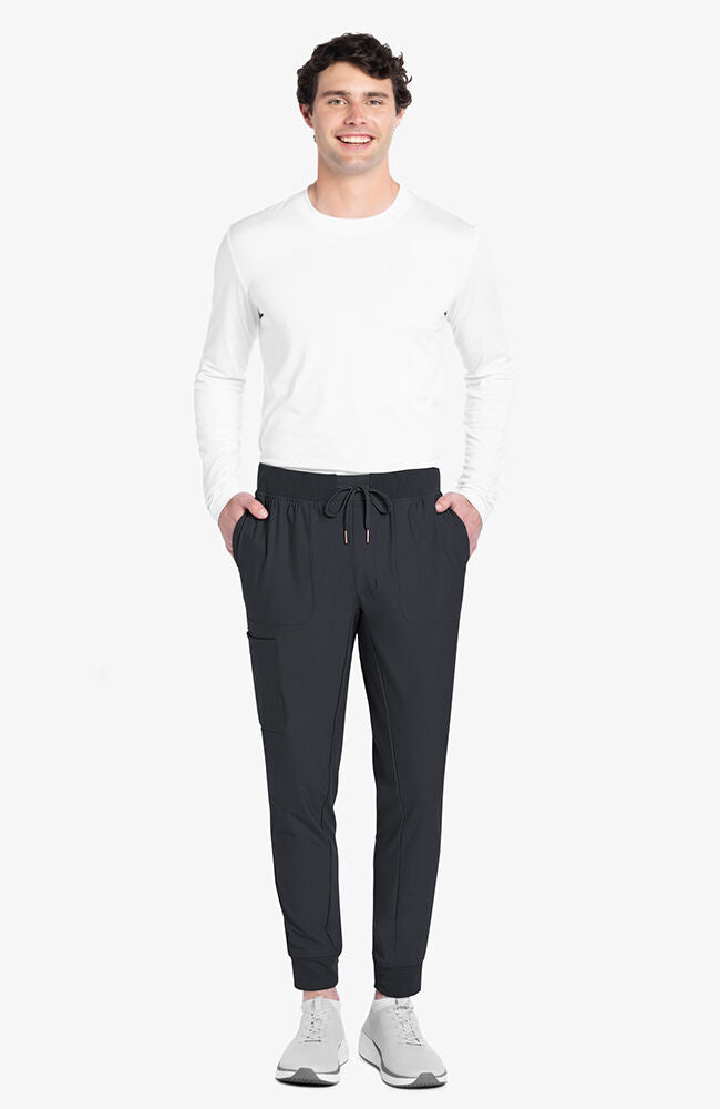 Cherokee Medical FORM Men's Mid Rise Jogger Scrub Pant